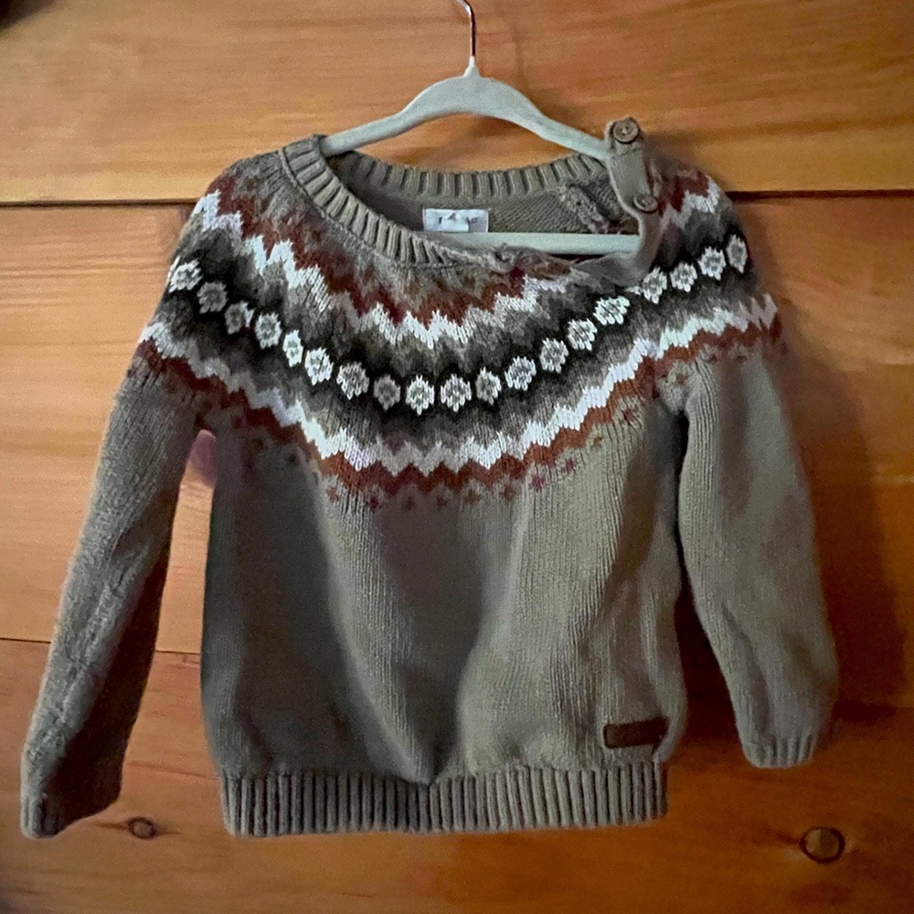 Adorable warm Newbie unisex sweater gently used